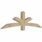 Ekena Millwork Alberta Rough Sawn Timber Gable Bracket, Douglas Fir, 72"W x 21"H x 4"D x 4"F, 7/12 Pitch GBW072X21X0404ALB00RDF - alternate 4